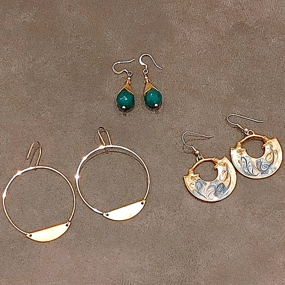 Free People + Anthropologie Earrings - Picture 1 of 4